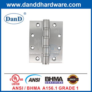 ANSI BHMA Grau 1 Pesava a aço inoxidável Porta à prova de fogo Hinges-DDSS001-Ansi-1-5x4x4.8