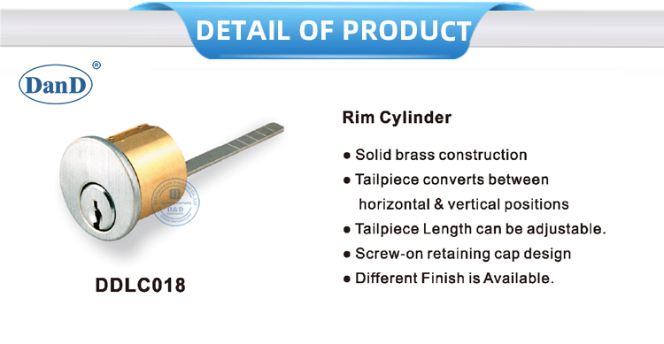 Cilindro de bloqueio de estilo Amercian