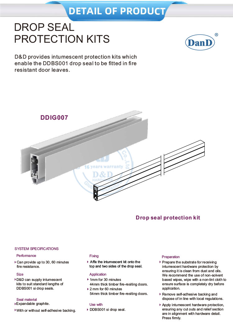 Kits de prote&ccedil;&atilde;o de veda&ccedil;&atilde;o gota