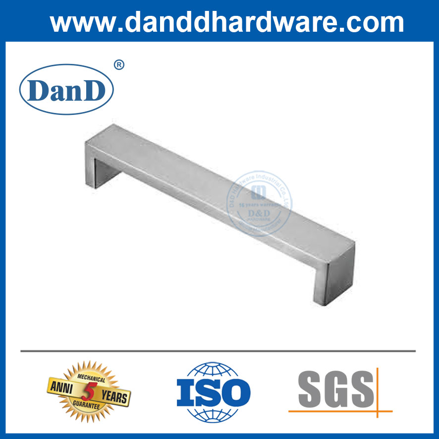 Armários de cozinha em aço inoxidável puxam a gaveta moderna puxadores-ddfh039