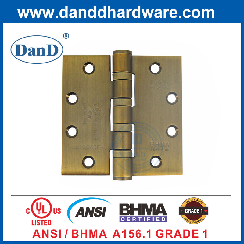ANSI grau 1 ANTIGO ANTIGO ANTIGO ANTIGO ANTIGO ANTIGO BRONZE BHMA PORTA BHMA HINGE-DDSS001-Ansi-1-4.5x4.5x4.6