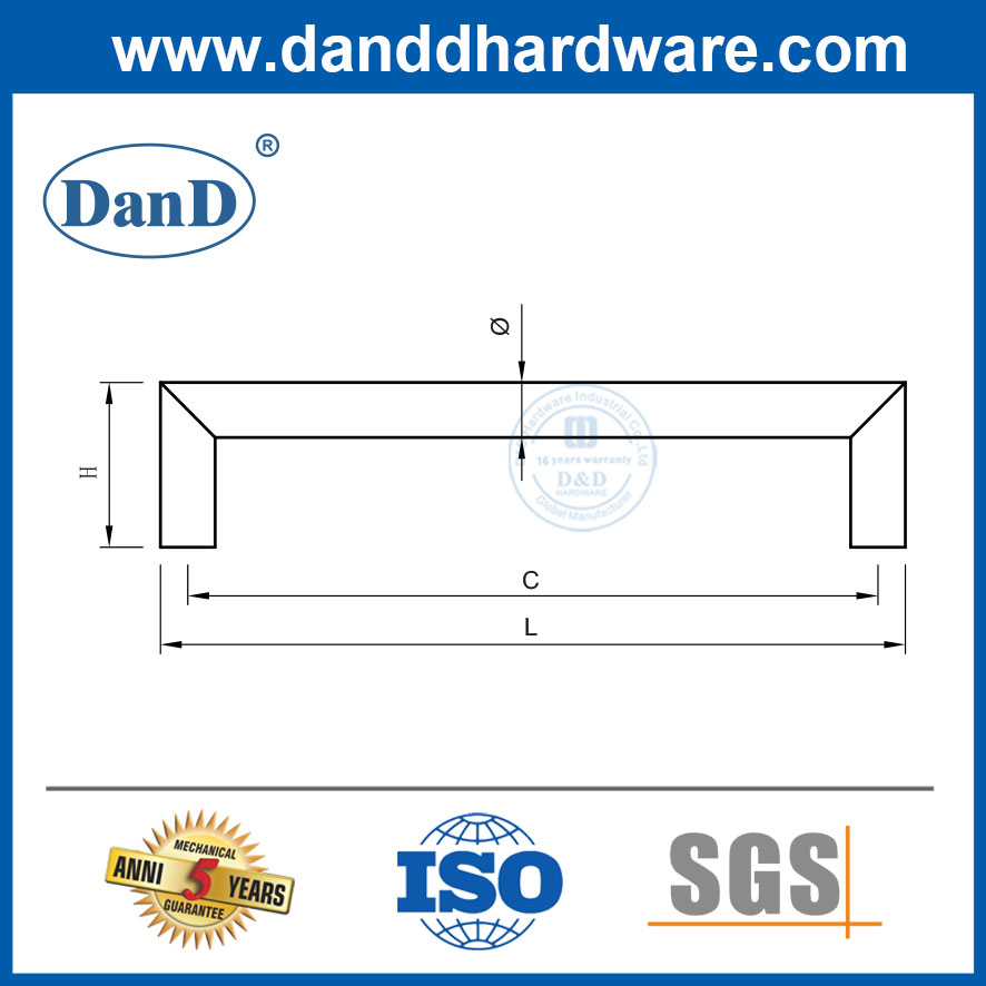Gabinete Pull Hardware Hardware Anteto Anterior Hardware Supplies-DDFH035
