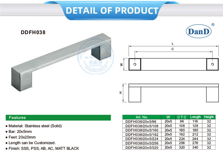 Al&ccedil;as de arm&aacute;rio de cozinha modernas
