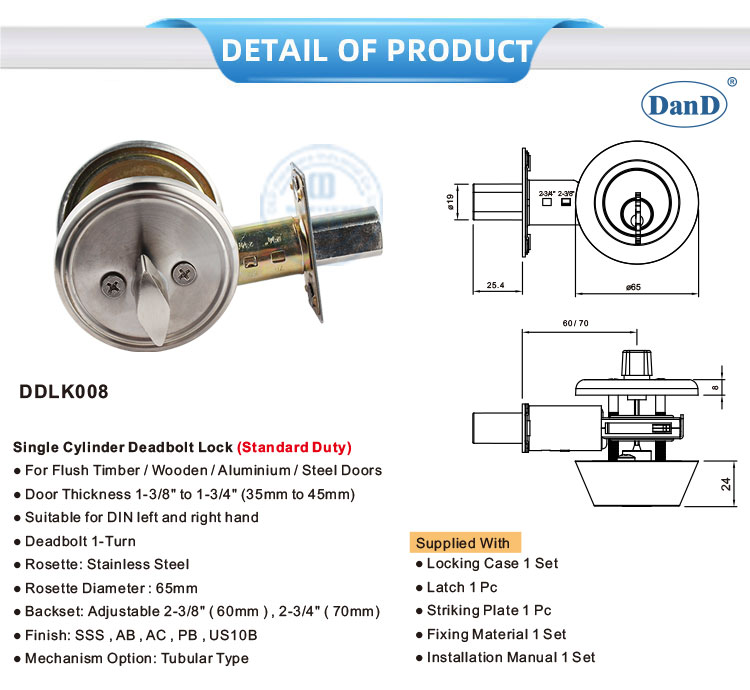 Deadbolts para portas