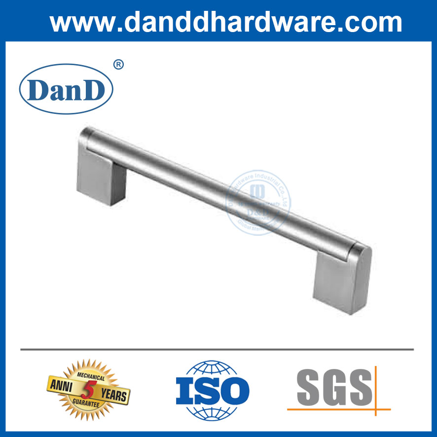 Hardware de gaveta de cozinha alças de tração de aço inoxidável para armários-ddfh034