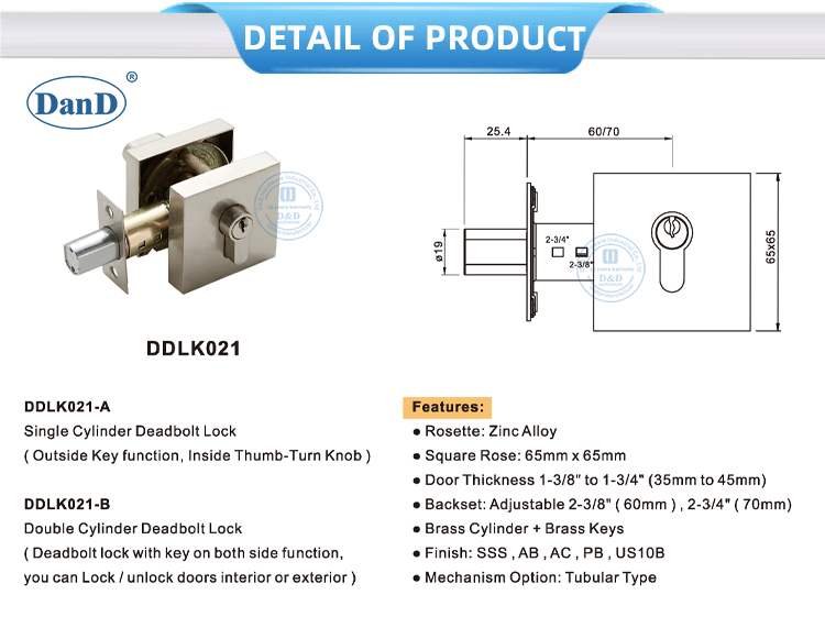Tipos de bloqueio de porta