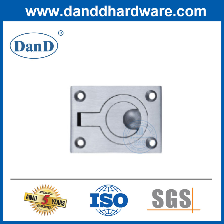 Hardware de gaveta puxa armários de aço inoxidável hardware Flush Pulls-DDFH068