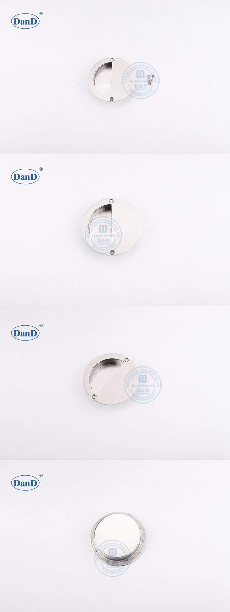 Pull Flush da gaveta