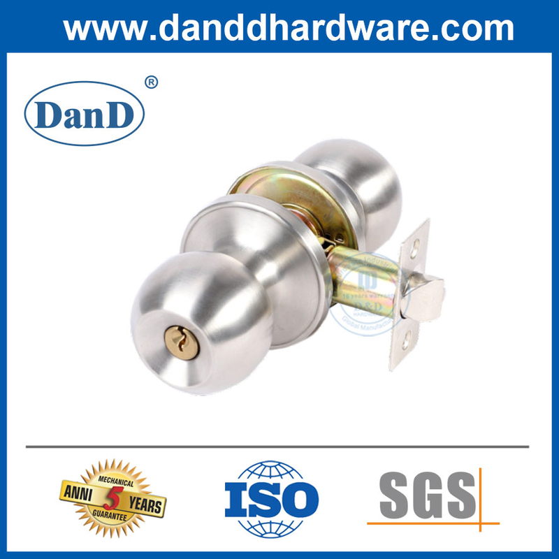 Fechas de portas residenciais aço de aço inoxidável bloqueio de porta de entrada de bloqueio-ddlk002