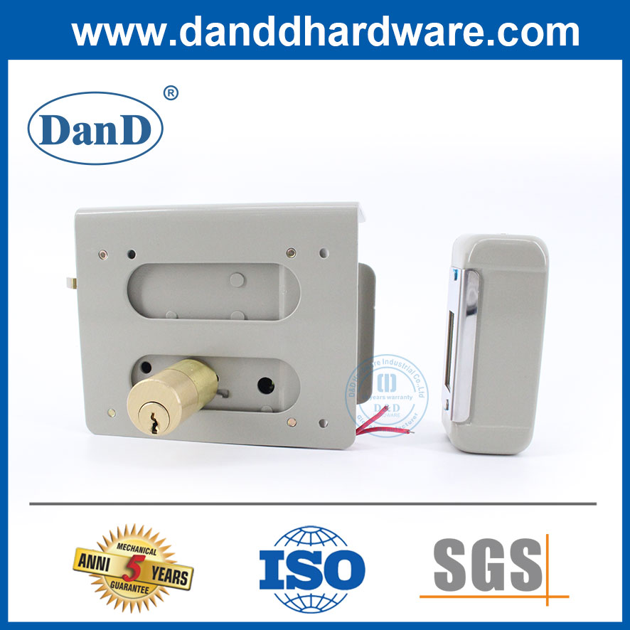 Segurança portão elétrica Lock Metal Metal Outdoor Bloqueio Fabricantes de trava-DDRL045