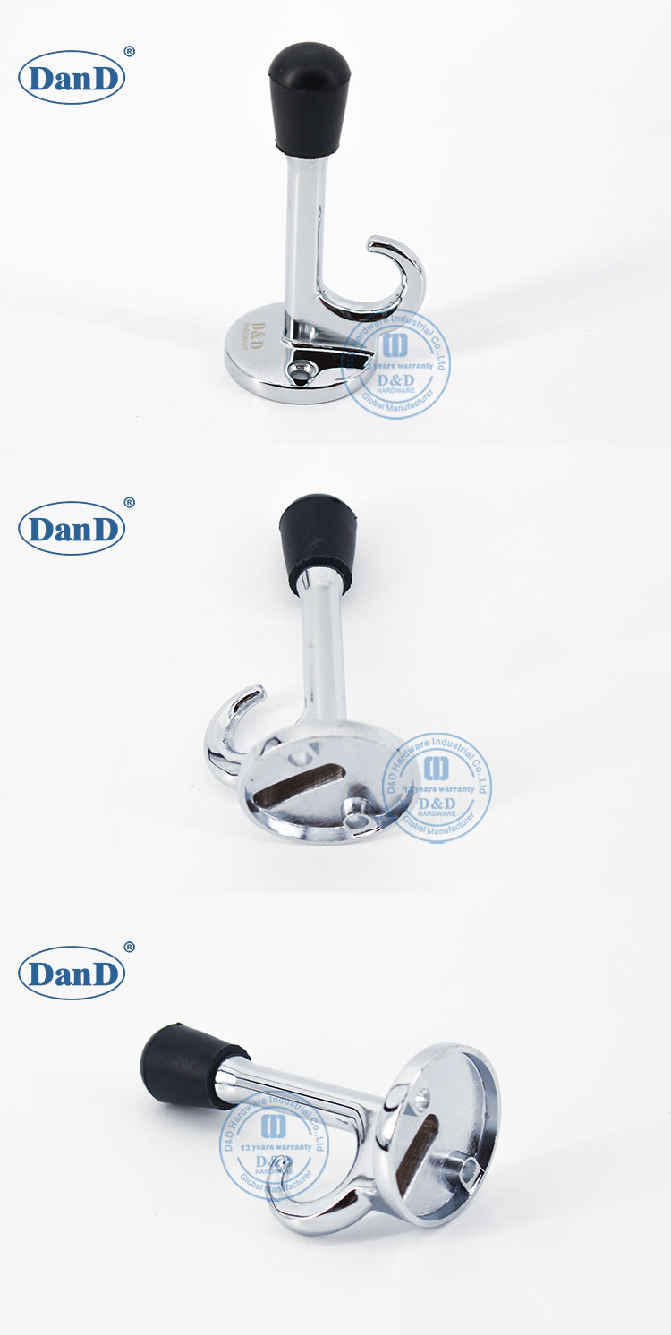 Parada da parede da porta com gancho