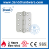 Dobradiça de canto redondo de aço inoxidável 304 para porta de metal - DDSS006