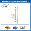 Grade 304 Squa Squa Side Dupla lateral Porta de vidro Pull Handle-DDPH016