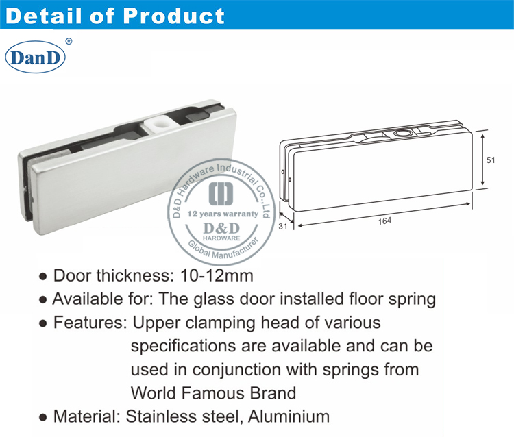 304 Bottom Patch de adesivo D e D Hardware