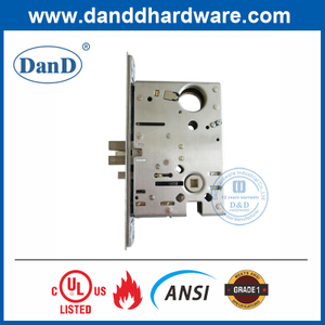 SS304 ANSI GRADE 1 American Style Door Lock para Steroroom-DDAL07