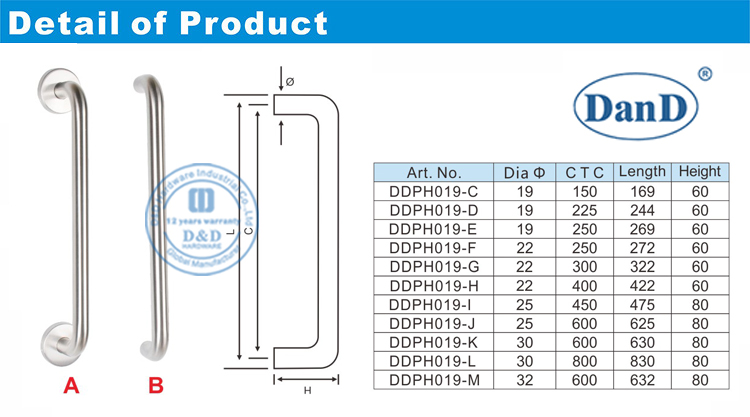 Metal Pull Handle-D <rbrbr> e &nbsp; d <rbrbr> hardware