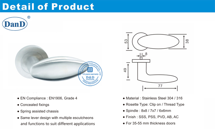 Hardware moderno alavanca-d e d