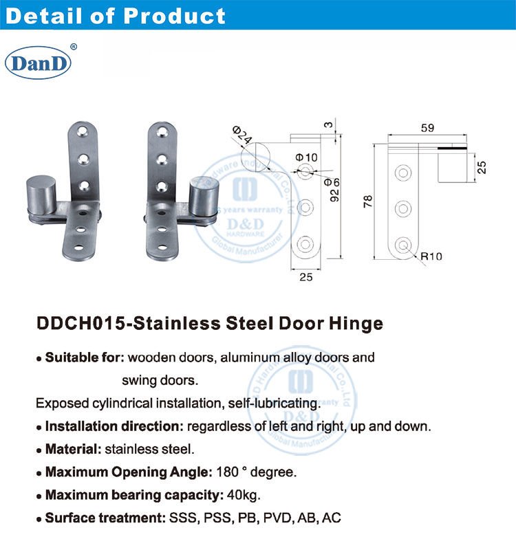 Dobradi&ccedil;as da porta de articula&ccedil;&atilde;o