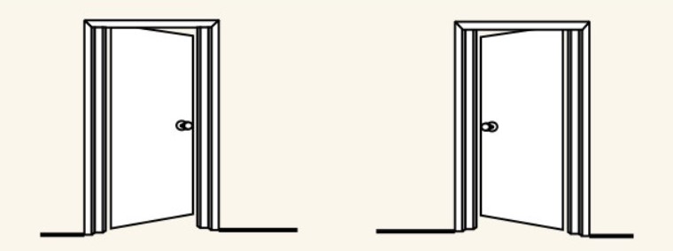 Como escolher o hardware da porta do hardware canhoto ou destro-D e D
