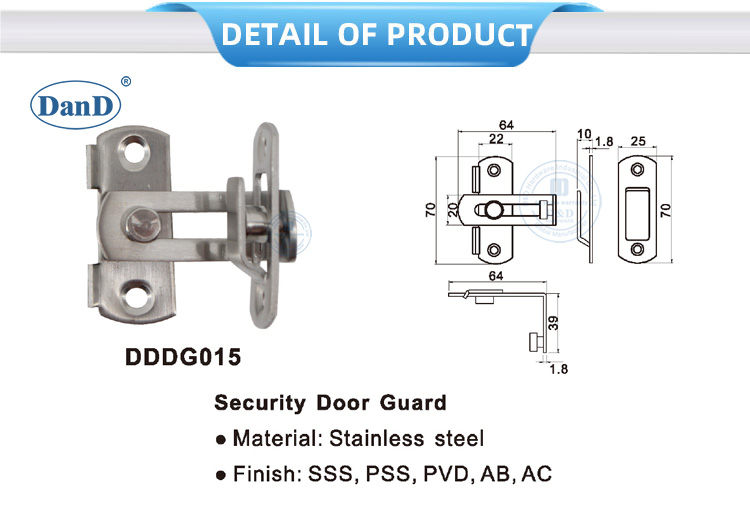 Guardas de porta para a porta da frente