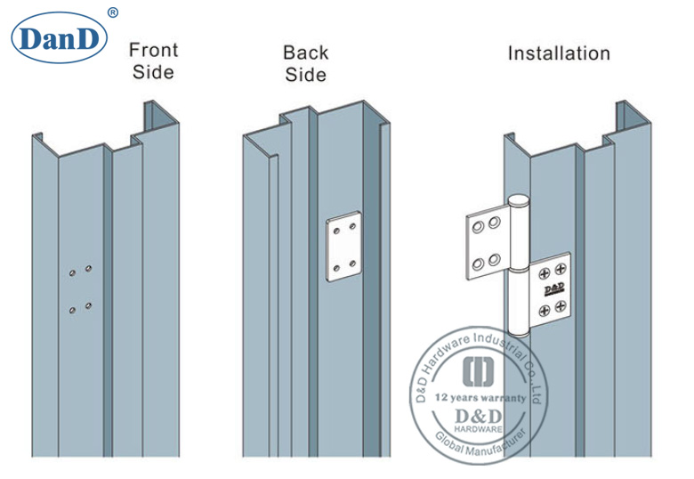 Bandeira de Hardware Dobradi&ccedil;a e D