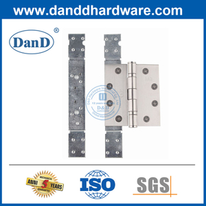 Placa de reforço de articulação de aço para portas pesadas-ddhr001