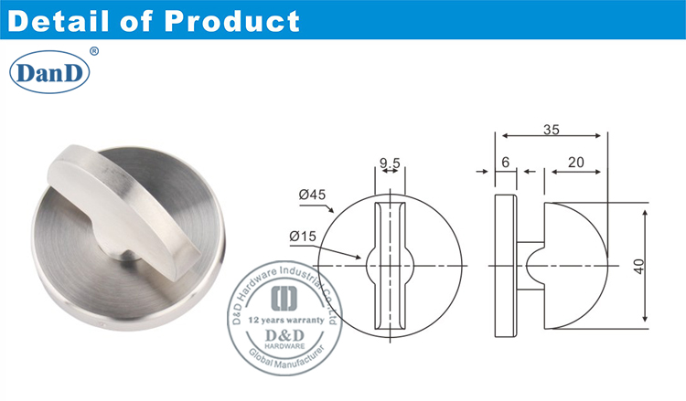 Thumbturn-D e D hardware