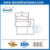 Segurança de prata Parada de porta curta SS304 Exterior Small Door Stopper-DDDS010