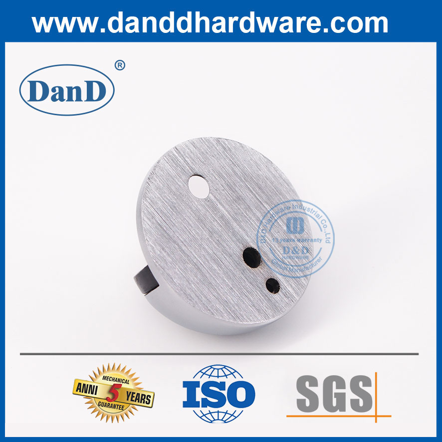 Liga de zinco cetim cromado porta interna pare exclusiva stoppers-ddds004