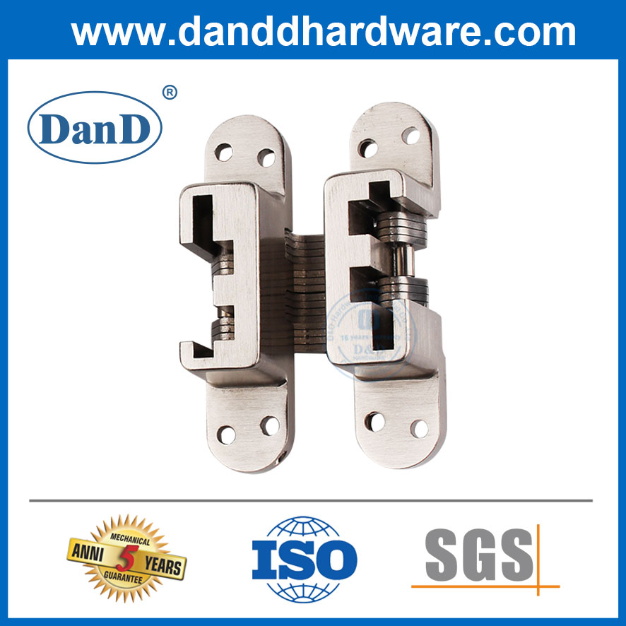 Móveis de alta qualidade dobradiças escondidas invisíveis para porta-ddch007