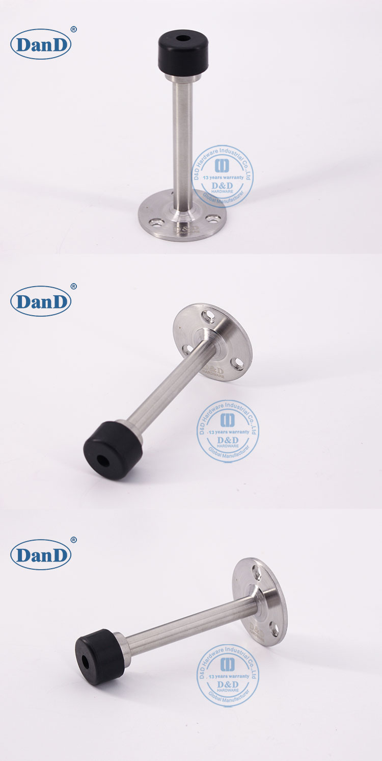 parada de porta de a&ccedil;o inoxid&aacute;vel