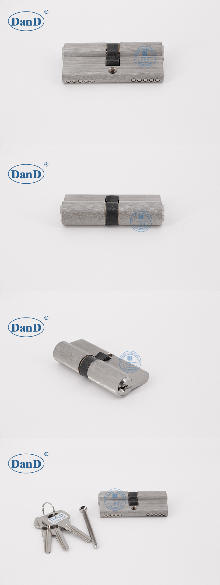 Cilindro de bloqueio de chave mestre