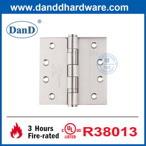 Ul listado portas externas dobradiças de incêndio com dobradiça de aço inoxidável-ddss001-fr-4x4x3