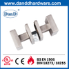 Botão de porta quadrada moderna de aço inoxidável 304 para a porta de madeira-ddth030