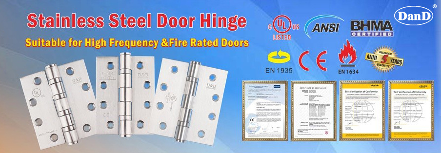 A gama de materiais e uso da porta de porta-d e d hardware