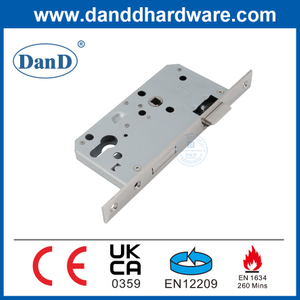 CE EN12209 Alta qualidade Polida Aço inoxidável Mortise Lock Lock Set-DDML009-5572