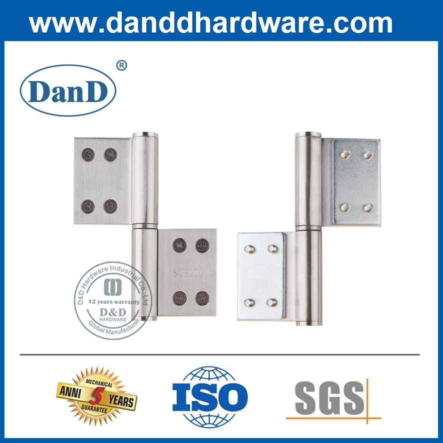 Placa de reforço de aço para bandeira Hinge-DDHR002