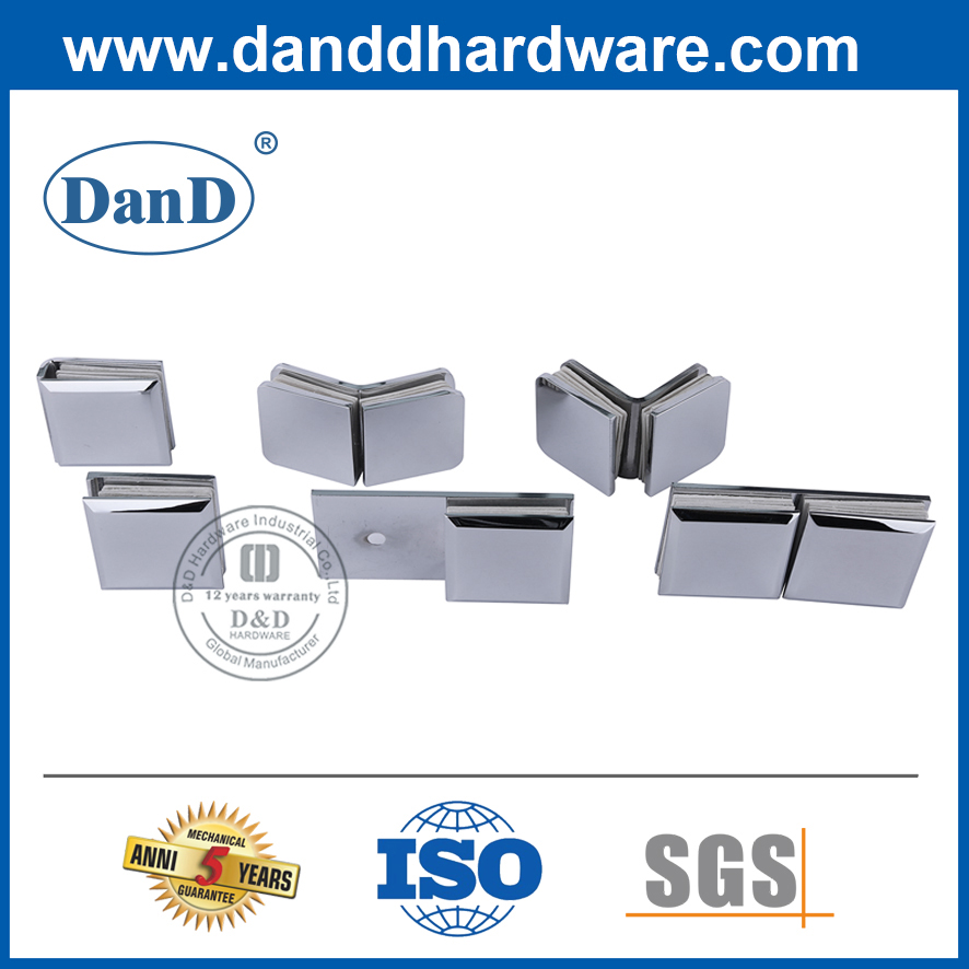 Tipos diferentes Acessórios de hardware de porta de vidro para office-ddh008