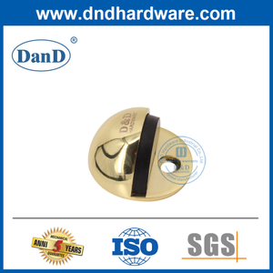 Segurança Allagem de zinco da porta de madeira de madeira Golden Instalando a porta Stop-DDDS005