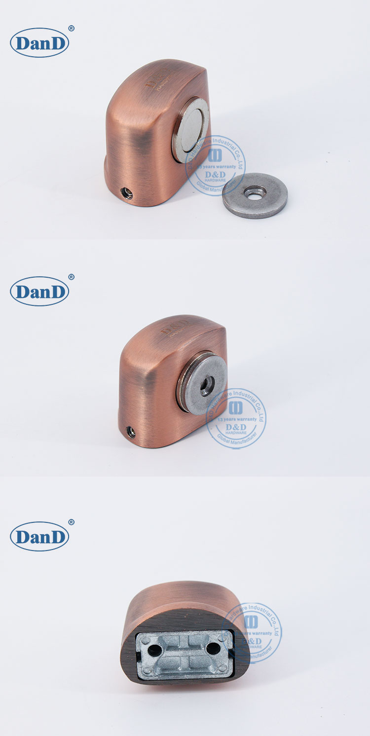 Rolha de porta de cobre antiga