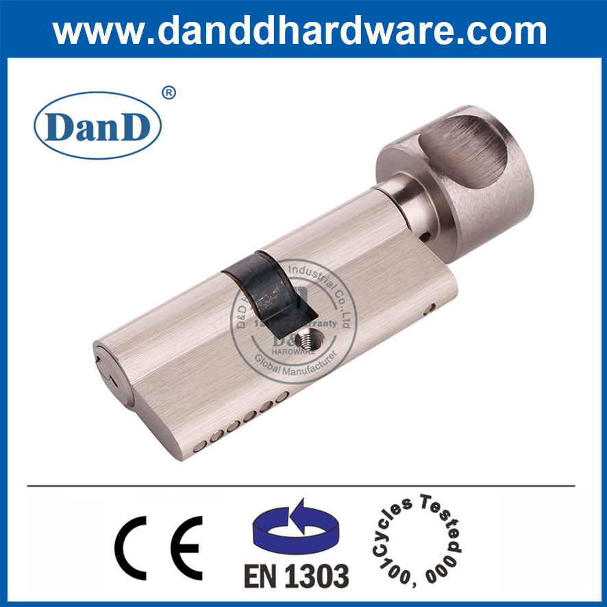 Chave e gire o cilindro