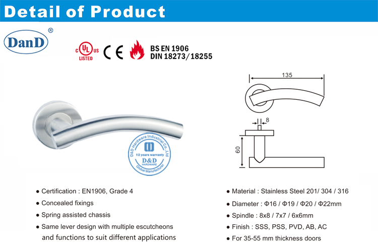 03 alavanca de porta Handle-Ddth005