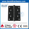 Aço inoxidável 304 resistência ao fogo Delada preta para porta interior-ddss011b-5x4x3