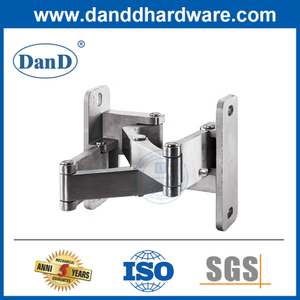 Hardware de porta secreta 160-180 graus aço inoxidável para serviço pesado Duas direção HINGE HINDEND-DDCH020