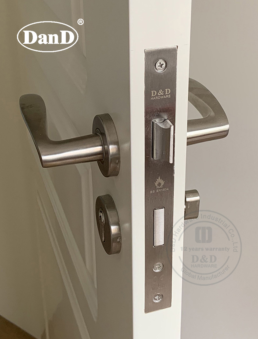 Como um euro mortise bloqueia o hardware D e D