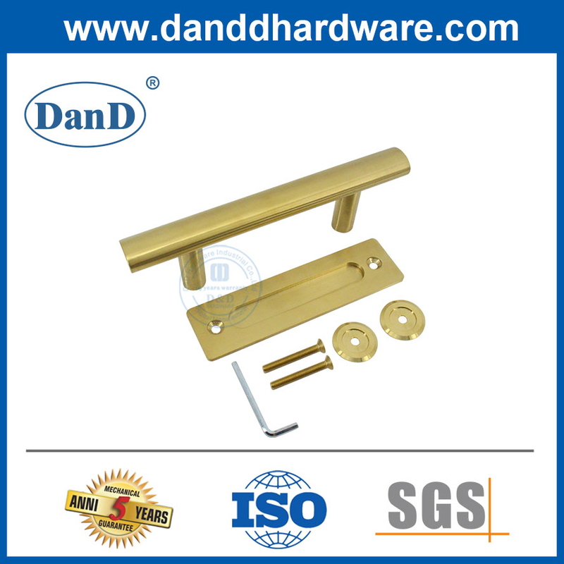 Porta do celeiro Hardware Hardware Aço inoxidável PORTA DE CARRO DE OURO DDBD101