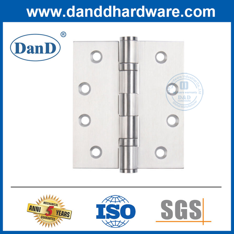 Aço inoxidável Tipos de dobradiças australianas Mortise rolamento de esfera da porta da frente de dobradiça-ddss058