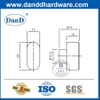 Soild Brawn Lock Cilindro Thumb Toll-DDCT004