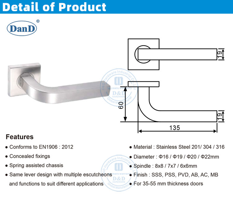 Ma&ccedil;aneta da porta moderna