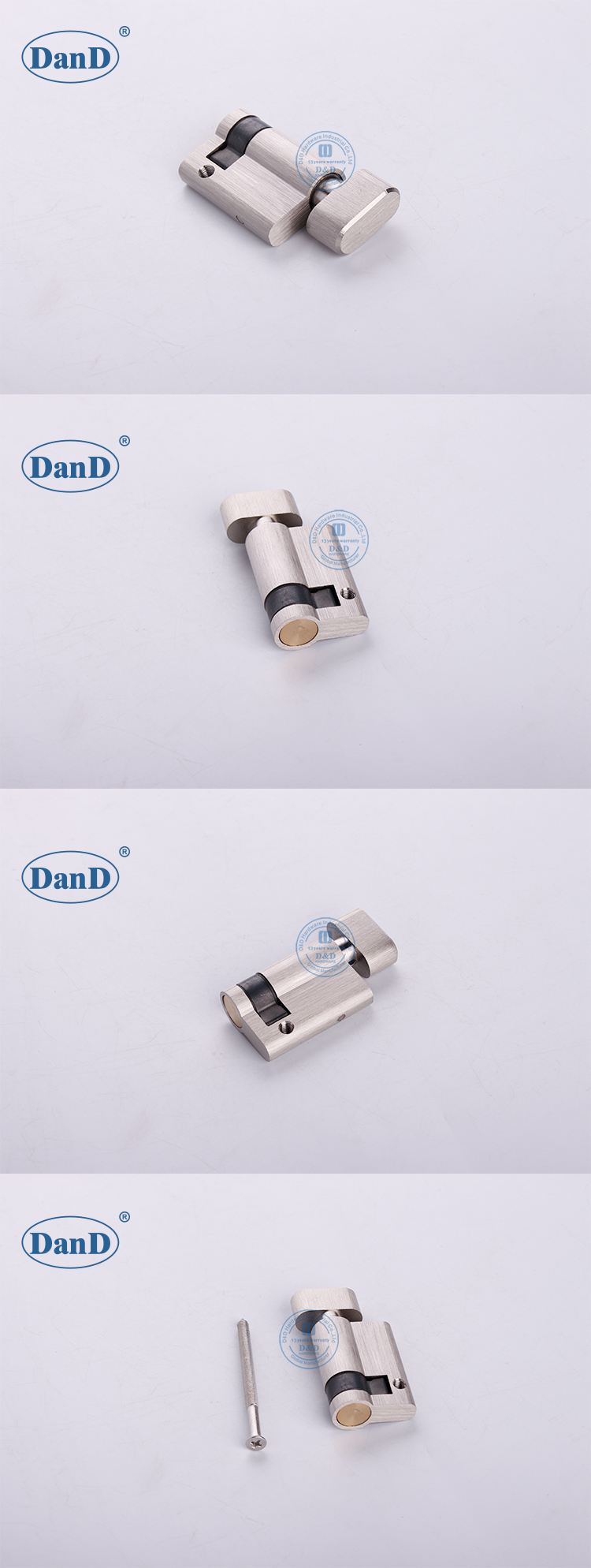 Meio cilindro com Thumbturn